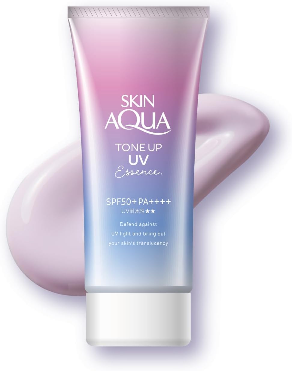 

Солнцезащитная эссенция Skin Aqua Tone Up UV улучшает прозрачность, аромат согревающего мыла, лаванда, SPF50+ PA++++