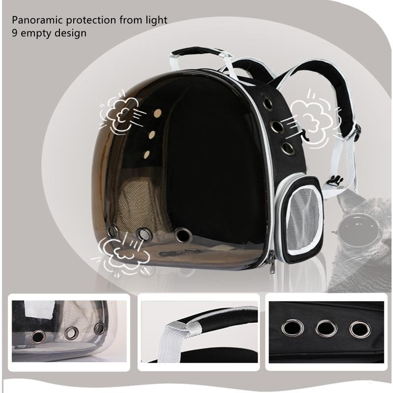 Cat Carrier Bags Pet Carriers Small Dog Cat Backpack Breathable Travel Space Capsule Cage Pet Transport Bag Carrying For Cat