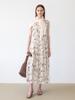 Rue Evre Flower Pattern Bustier Layered Maxi Dress Sw5Mo275_2Color