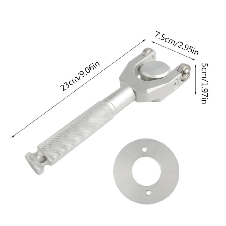 Durable Belt Changing Tool for 72”/64” Wheel Base Width Black/Silver