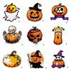 Unique Halloween Vehicle Stickers Premium Adhesive Pumpkin Decals For Car Motorcycle Outdoor Use Weatherproof