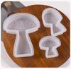 Mushroom Silicone Mold Mushroom Gypsum Mold DIY Handmade Drip Glue Production For Expanding Fragrance Gypsum Home Art Decoration