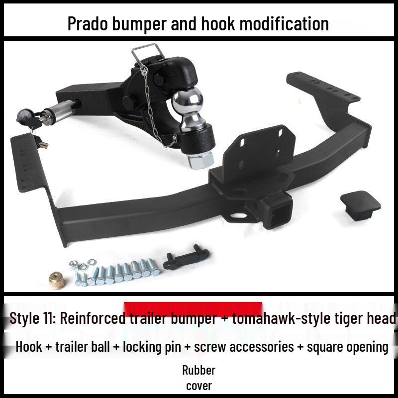 Prado Trailer Hitch: Compatible with 2700/4000 LC120/150 Rear Tow Bar Towing Hook