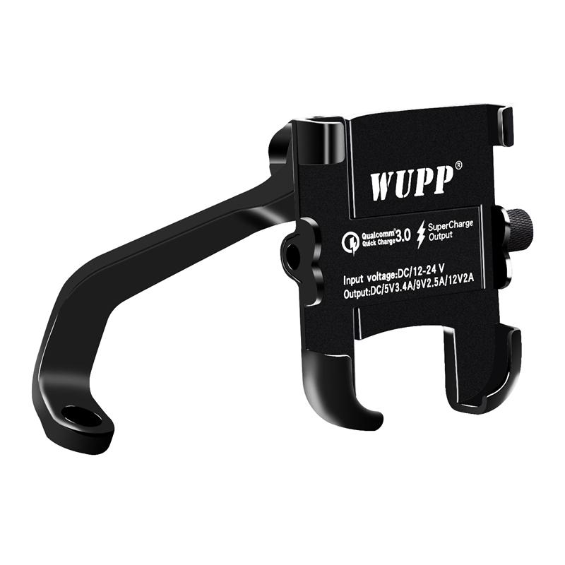 Držák telefonu LMoDri na motocykl s USB nabíječkou Držák na mobilní telefon Motocyklový držák na horské kolo Moto