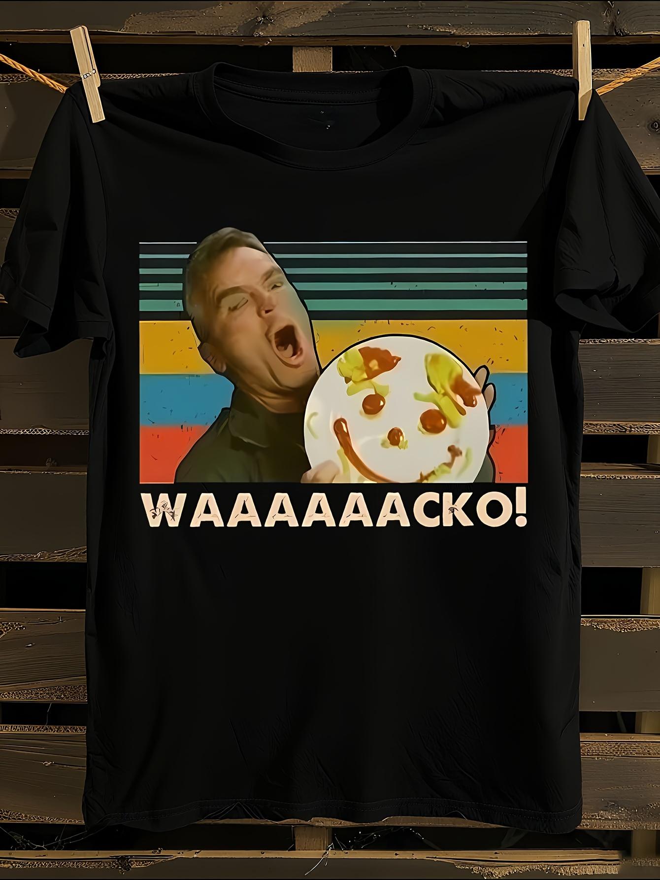 Waaacko! White Vintage Tshirt Vintage-Inspired Unisex Cot... XL