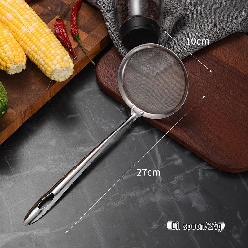 Stainless Steel Fine Mesh Strainer & Oil Skimmer