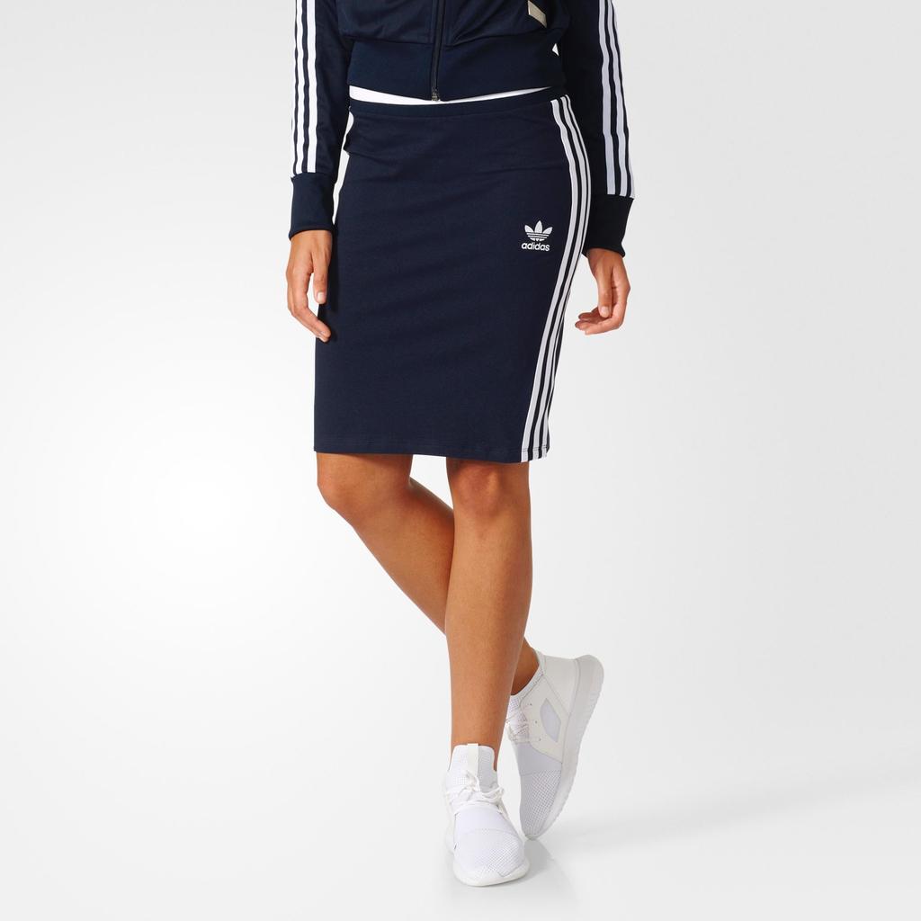 Adidas Originals Casual Short Skirts Women's Legend Ink BJ8370