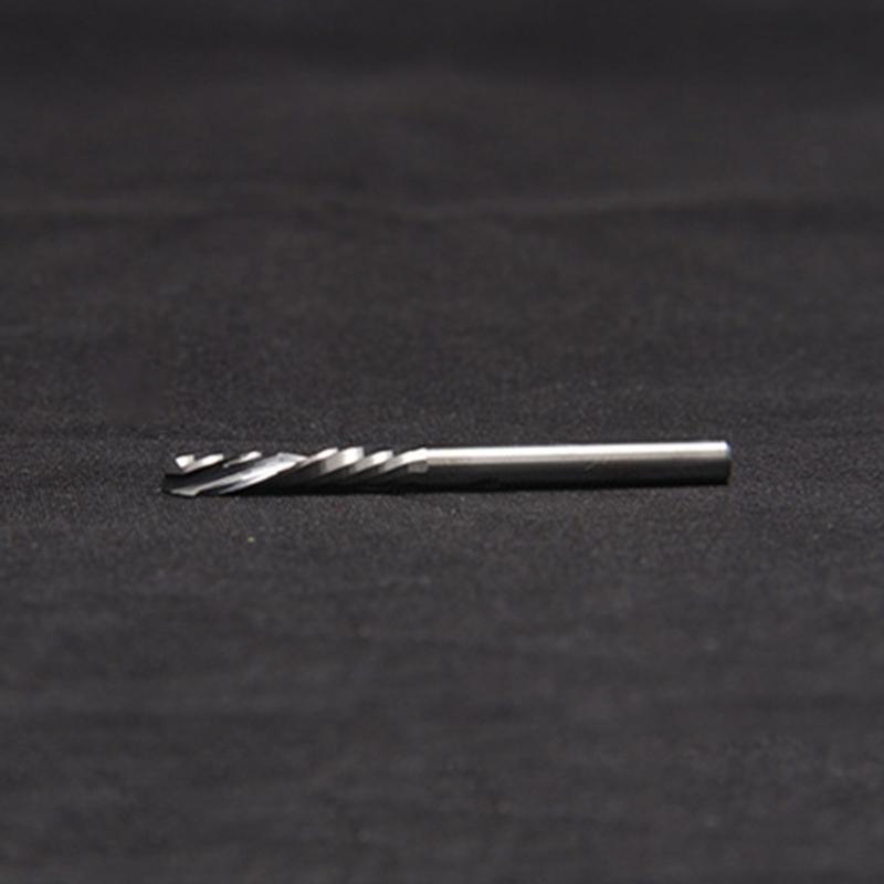 Solid Spiral Steel Mill Cutters for CNC Router,Compression Wood End Mill High-Speed Cutters Continuous Cutting Tool