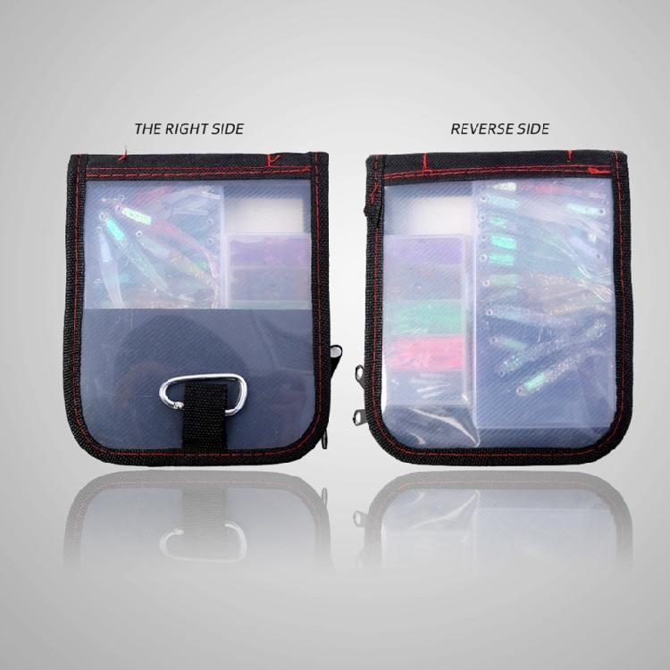 Portable Squid Jigs Bag with Zippers Waterproofs Cuttlefish Octopuses Fishing Lures Bag Fishing Lures Storage Case