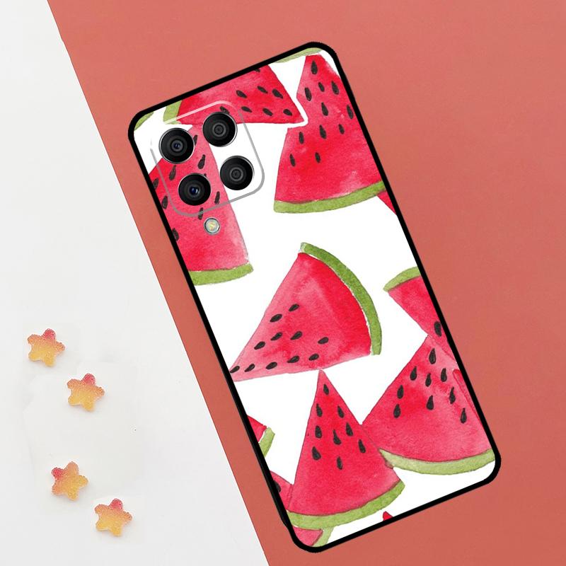 Cute Summer Fruit Watermelon For Samsung Galaxy M11 M21 M31 M13 M33 M35 M53 M55 M15 M14 M34 M54 M12 M32 M52 M06 M16 Case