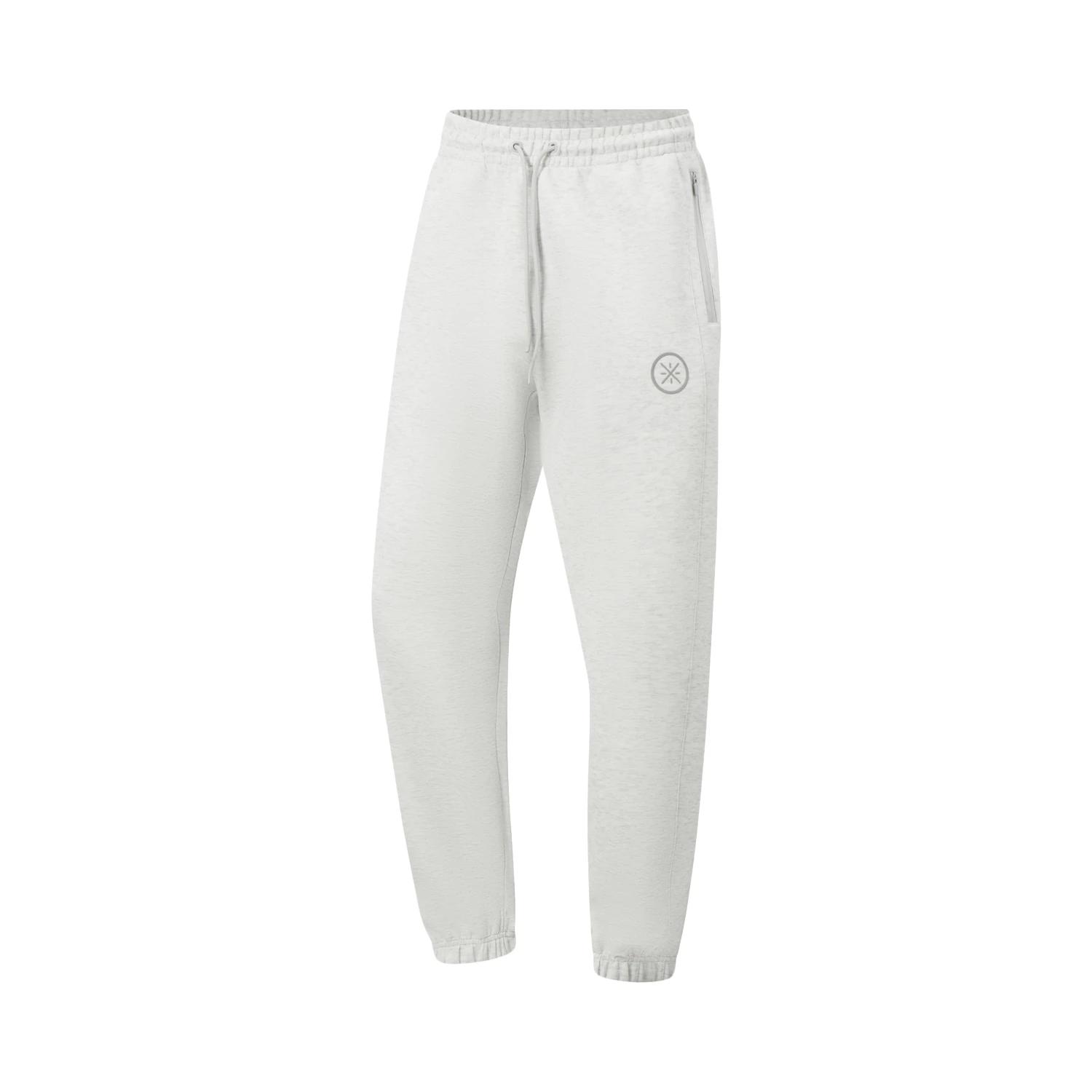 Li Ning Серия Уэйда Средняя талия Модные Универсальные Спортивные Повседневные Брюки Мужские низ AKLV853-3 L