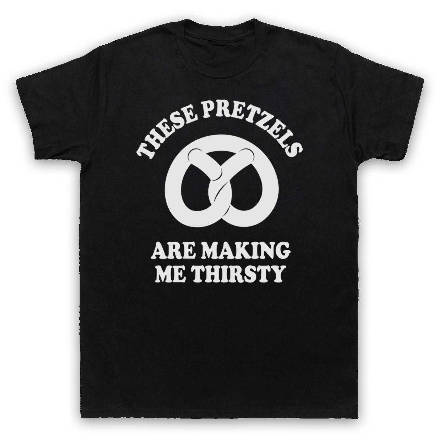 

2025 T-shirts Are Selling Well in Summer SEINFELD: THESE PRETZELS ARE MAKING ME THIRSTY American TV Series T-shirt - Men s Su... S разноцветный