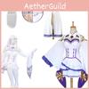 Emilia Cosplay Dress Sets Wig Women Costume Anime Party Halloween Cloak