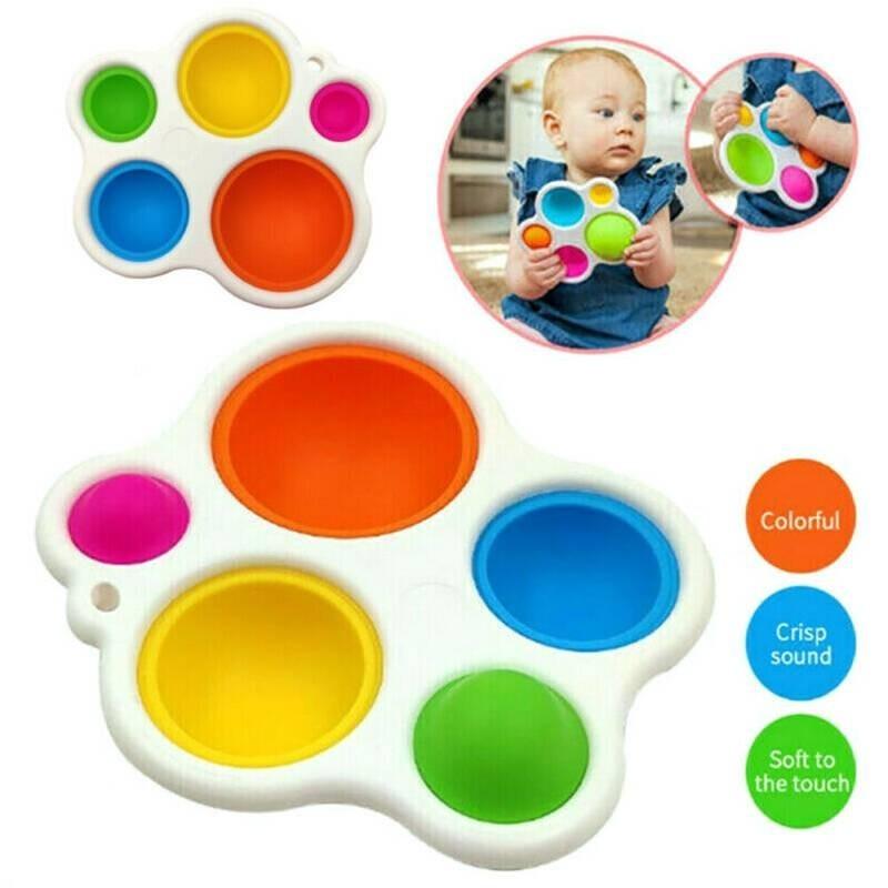 Fun And Engaging Keychain Toy For Adults Stress Relief Pop Bubble Fidget