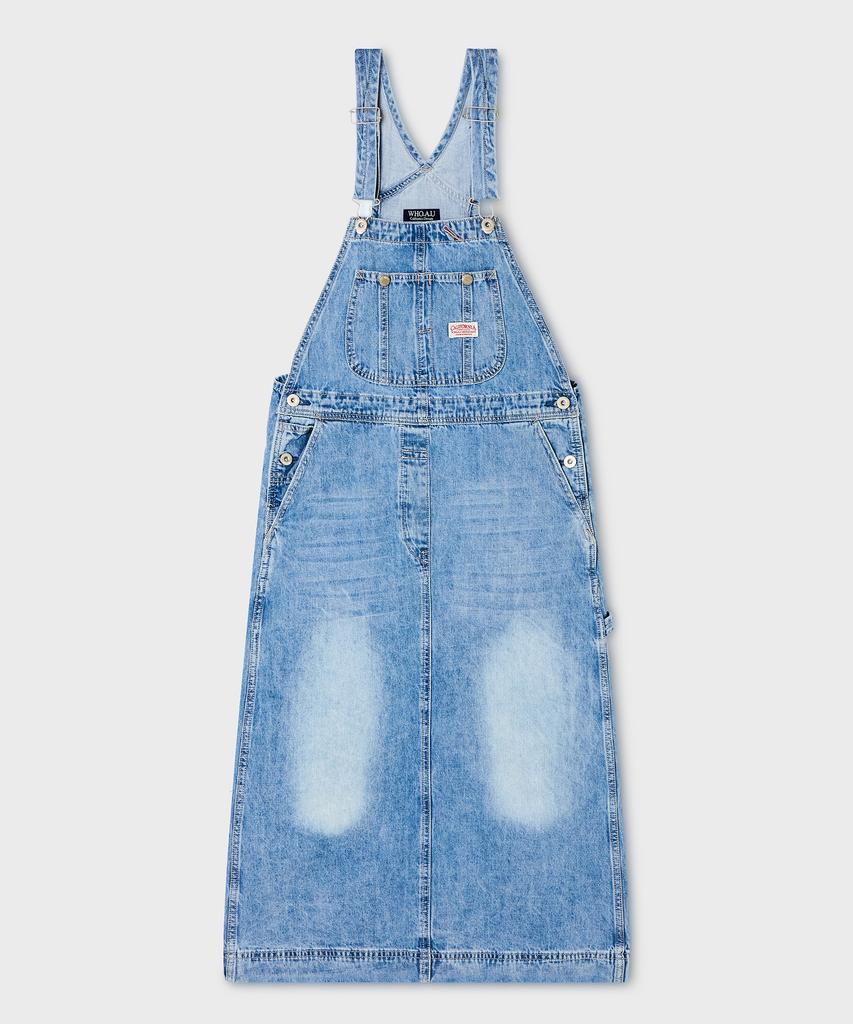 Who.A.U Cool Denim Overalls One Piece / Whojg2531F