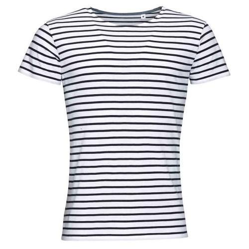 

SOLS Mens Miles Striped Round Neck T-Shirt XL