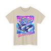 Eet de Rijke Walvis 90s Orka Grappige Walvis Dier Jacht Retro T-shirt