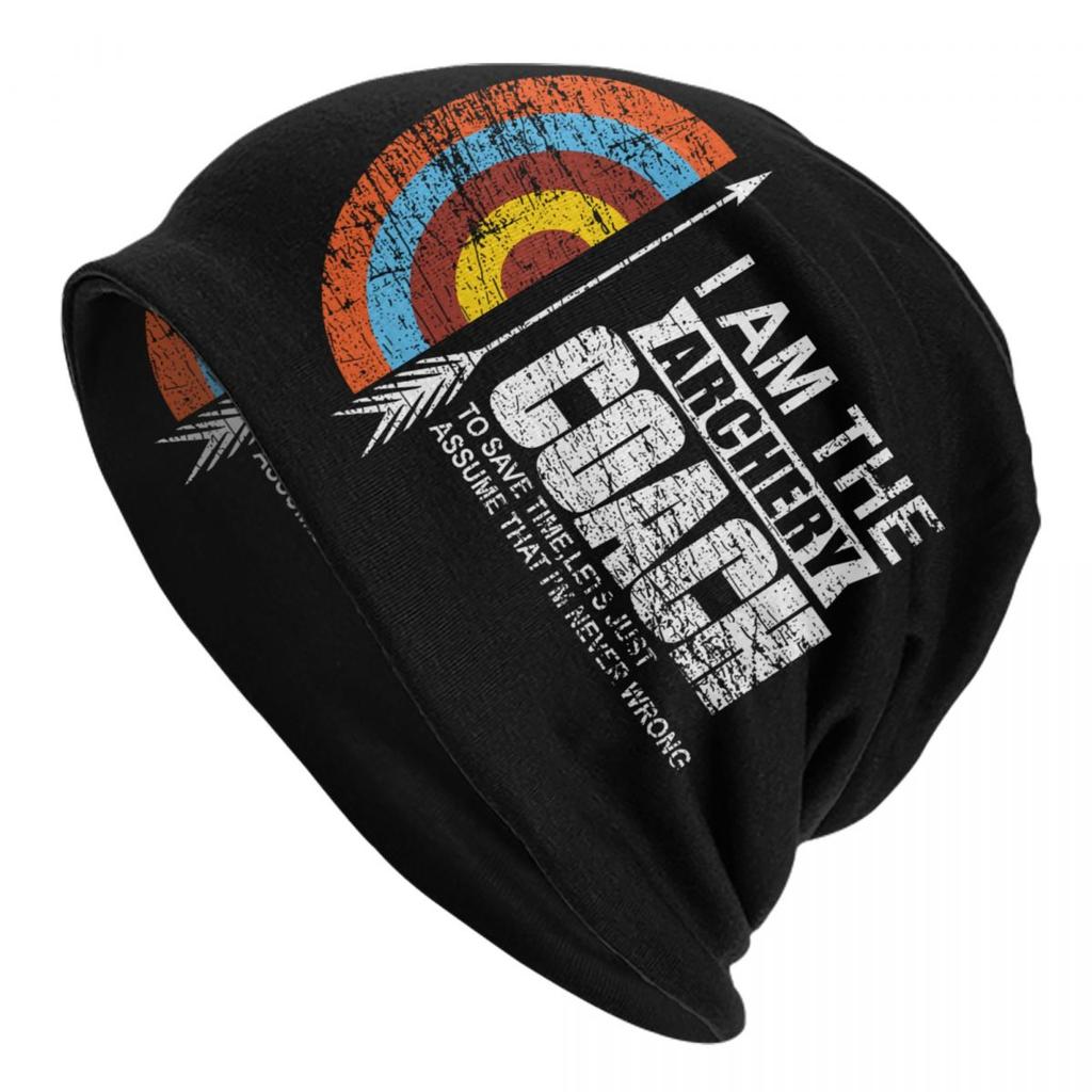 Individuelle Bogenschießen Bogenschützen Liebhaber Beanie Mütze Unisex Wintermütze Damen Strickmützen Outdoor Ski Jagd Sport Mützen Beanies Hüte