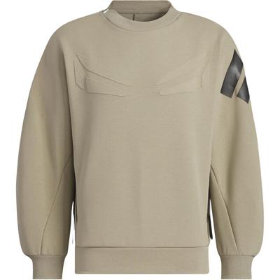 FW24 Future Style Pre Series Logo Sports Crew Neck Long Sleeve Sweatshirt Men Sweatshirt Brown JN3468