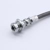 Upgraded Stainless Steel Braided Hoses Reliable & Noise Reducing Brake Hoses Vehicle Accessories H1717SSPAIR ZPN-41941