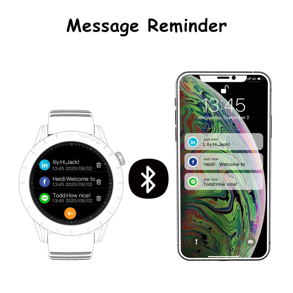 Lokmat Comet Sport Smart Watch Men Full Round Full Touch 1.3 inch HD Screen  IP68 Waterproof Smart Clock Health Partner for Android iOS - kopen tegen  lage prijzen op Joom webwinkel