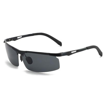 [FEISEDY] Sunglasses for Men and Women, Polarized, UV400 Protection, Metal Frame, Sports Sunglasses, for Driving, Fishing, Hiking, Baseball, Running,