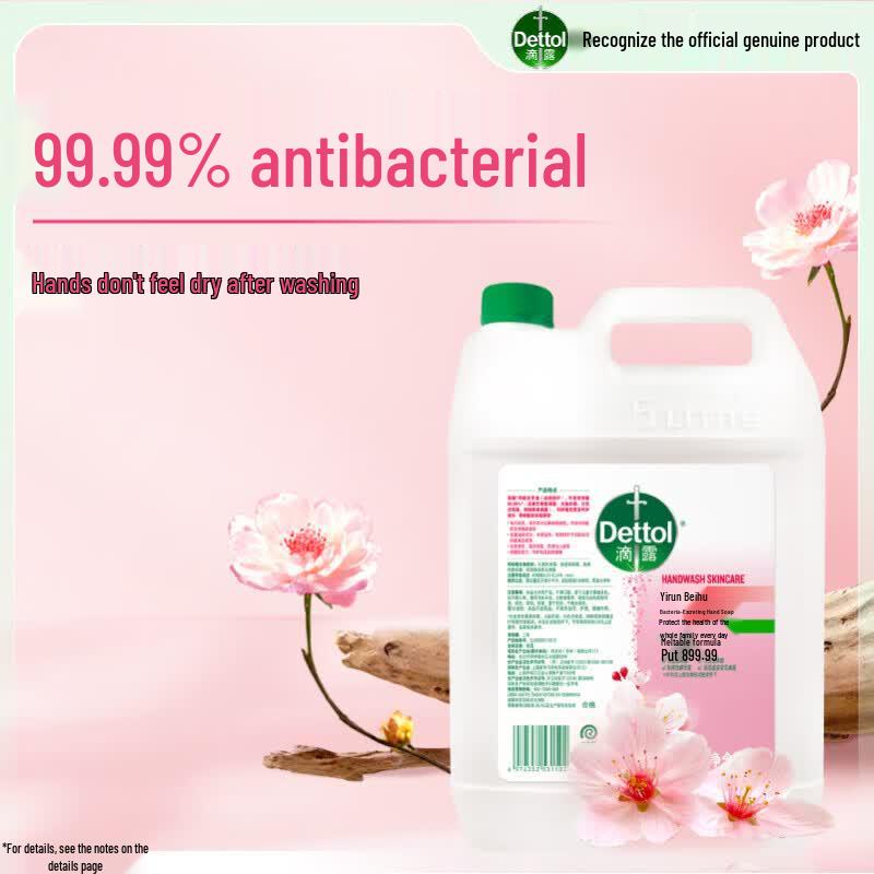 Dettol 5L Floral Antibacterial Hand Wash Refill