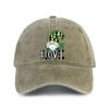 Gnome Shamrock Love St Patrick Day Baseball Cap Polyester Casual Adjustable Vintage Hat Unisex Outdoor
