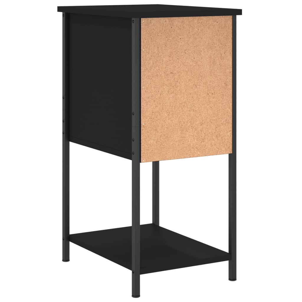Nightstand Black 32 x 42 x 70 cm Particleboard