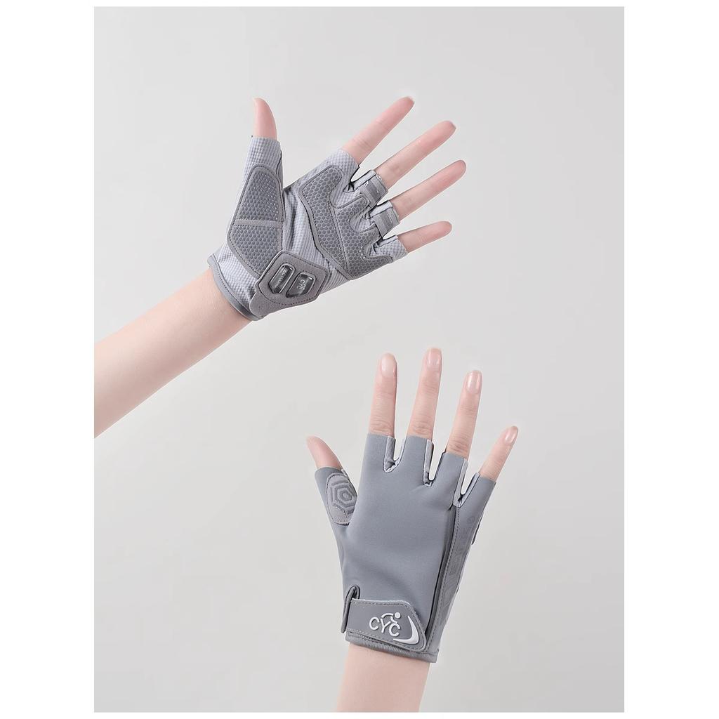 Fitness Gloves Women's Thin Kettlebell Training Yoga Dumbbells Sports Men's Half Finger Non-slip, Wear-resistant and Anti-cocooning