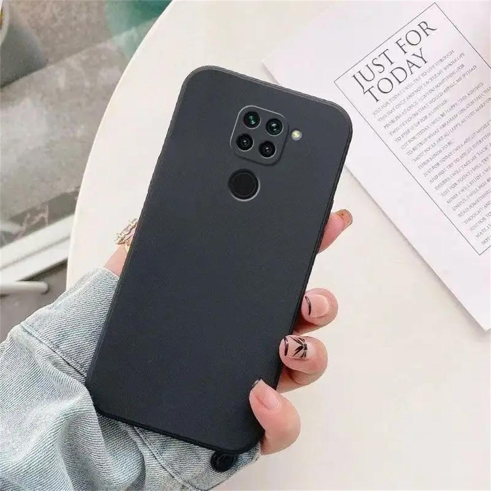 Für Xiaomi Redmi Note 9 4G TPU Weiche Hülle Luxuriöse Kamera-Schutzhülle Für Redmi Note 9 4G Flüssigsilikonhülle