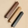 Wooden Pulls Wardrobe Door Handle Beech Wood Black Walnut Drawer Knob Cabinet Bedside Table Pull