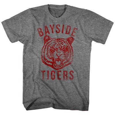Sauvés par le Gong Bayside Tigers Athlétique T-shirt Homme Emblème Lycée Zack