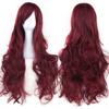 Heat Resistance Long Curly Hair 80cm Women Wave Hairpiece Universal Anime Cosplay Wigs  Halloween