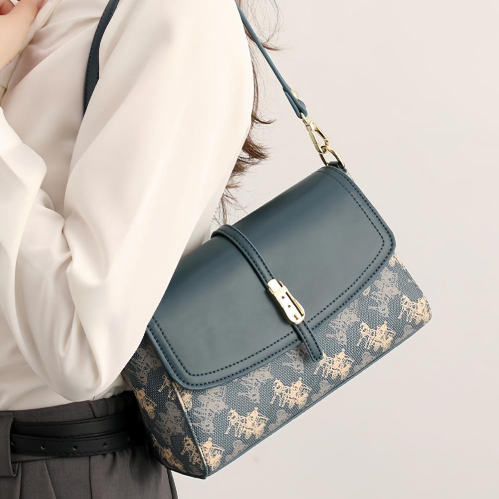 Luxusní taška přes rameno s potiskem Velká kapacita Jednoduchá taška přes rameno Dámská značková módní návrhářka