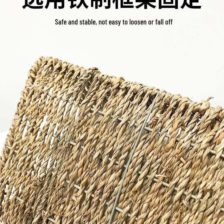 Hanging Straw Woven Bird Sleeping Nest for Budgies & Cockatiels - Summer Hideaway & Warm Bed