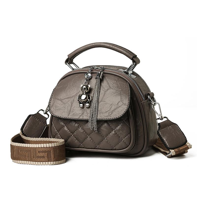 Ketten-Tasche Einfaches Rautenmuster Design Hoch Hand Frachtbrief Schulter Crossbody Achseltasche Alles Stilvolle Damen-Tasche