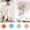 30cm Nine-pointed Star Paper Hanging Decoration for Kids Room Party Classroom