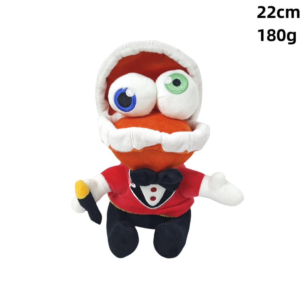 Cartoon Figure Soft Stuffed Doll For Kids' Birthdays And Festivals New Arrival Circus Clown Rabbit Plush Doll Trendy Toy