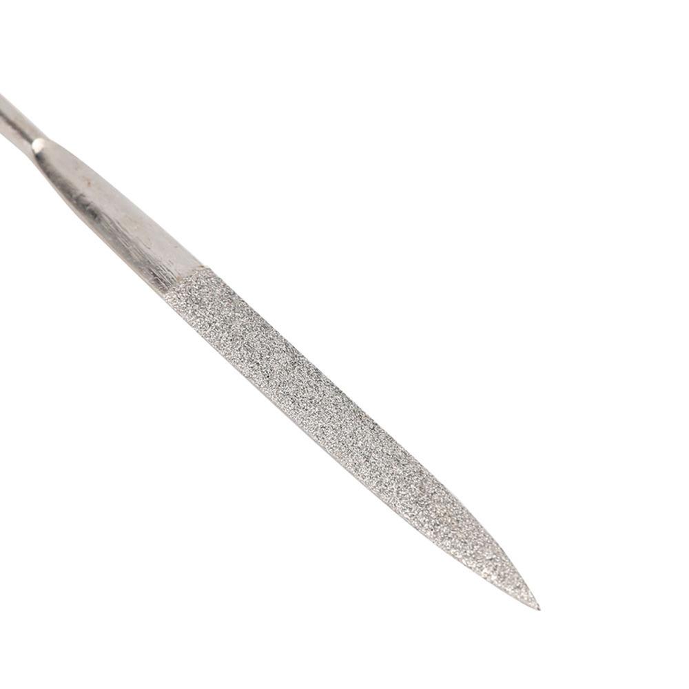 10pcs Diamond Coated Precision File Square Multifunctional File Diamond File Set Stone Grinding