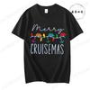 Merry Cruisemas Shirt Family Christmas Cruise TShirts Holiday Trip Matching Cruise TShirts Christmas Lights Tee Clothes