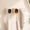 Wall Mounted Toothbrush Rack Flip-top Toothbrush Storage Box New Electric Toothbrush Storage Rack
