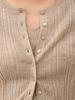 Antome Sienna Silk Cardigan Set (Beige)