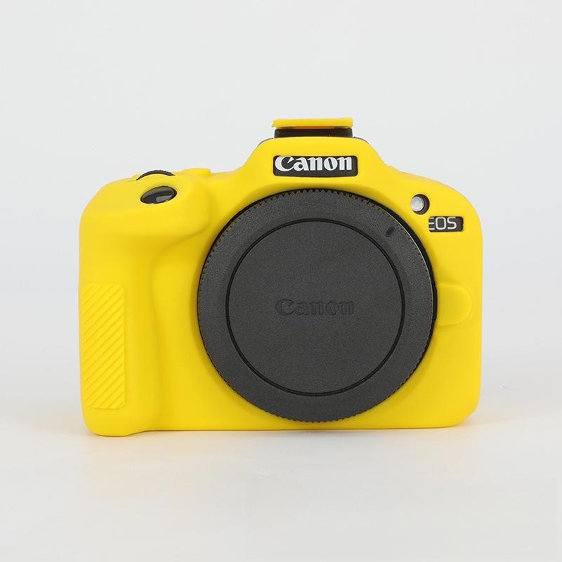 Silicone Case for Canon EOS R100 Mirrorless Camera - Protective Cover & Portable Photography Handbag