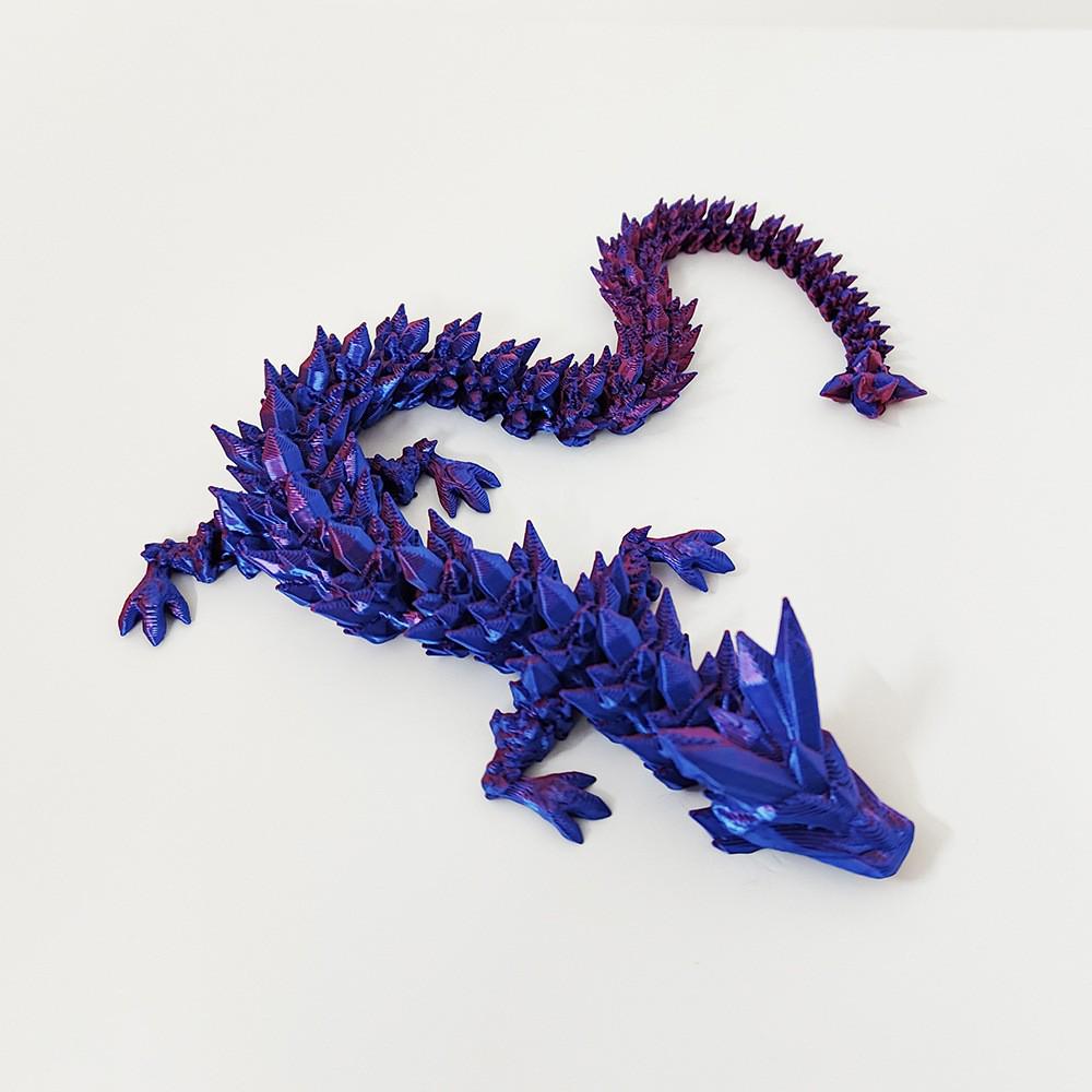 3D Printed Dragon Ornaments for Fish Tanks and Night Decor