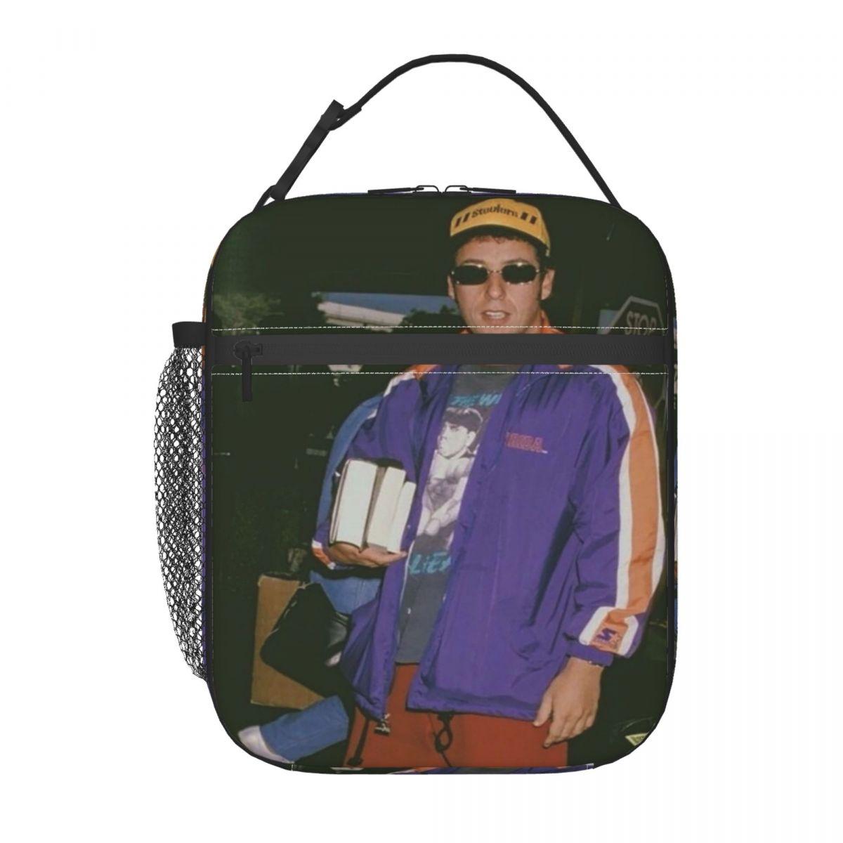 Sac à déjeuner isotherme Adam Sandler pour enfants Sac isotherme scolaire Boîte alimentaire thermique Sac fourre-tout Boîtes à lunch étanches Contenant One Size