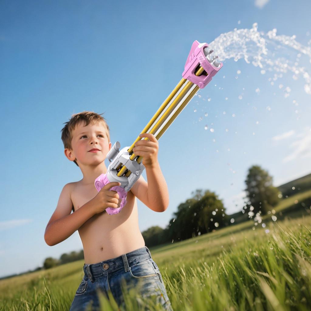 Super Squirt With Long Range, Summer Water Toy For Boys Girls And Adults Outdoor Pool/garden