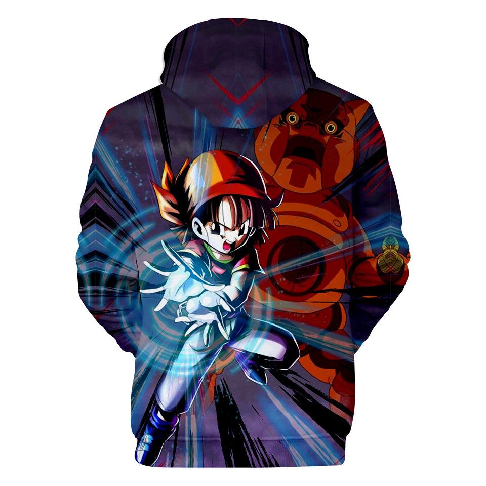 10 Colors Men Women Anime Hoodies New Streetwear Casual DRAGON BALL Z Cartoon Printed Hooded Pullover Sweatshirts