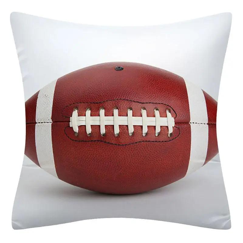 Basketball Football Decorative Pillowcase Office Living Room Car Ornaments Home Pillowcase