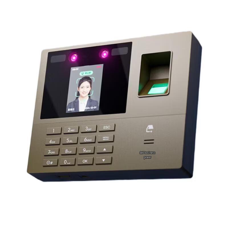 

Deli Smart Cloud Multi-Biometric Attendance Machine CN plug (adapter included)